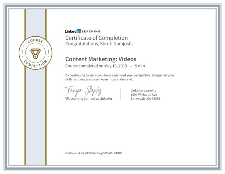 CertificateOfCompletion_Content Marketing_ Videos